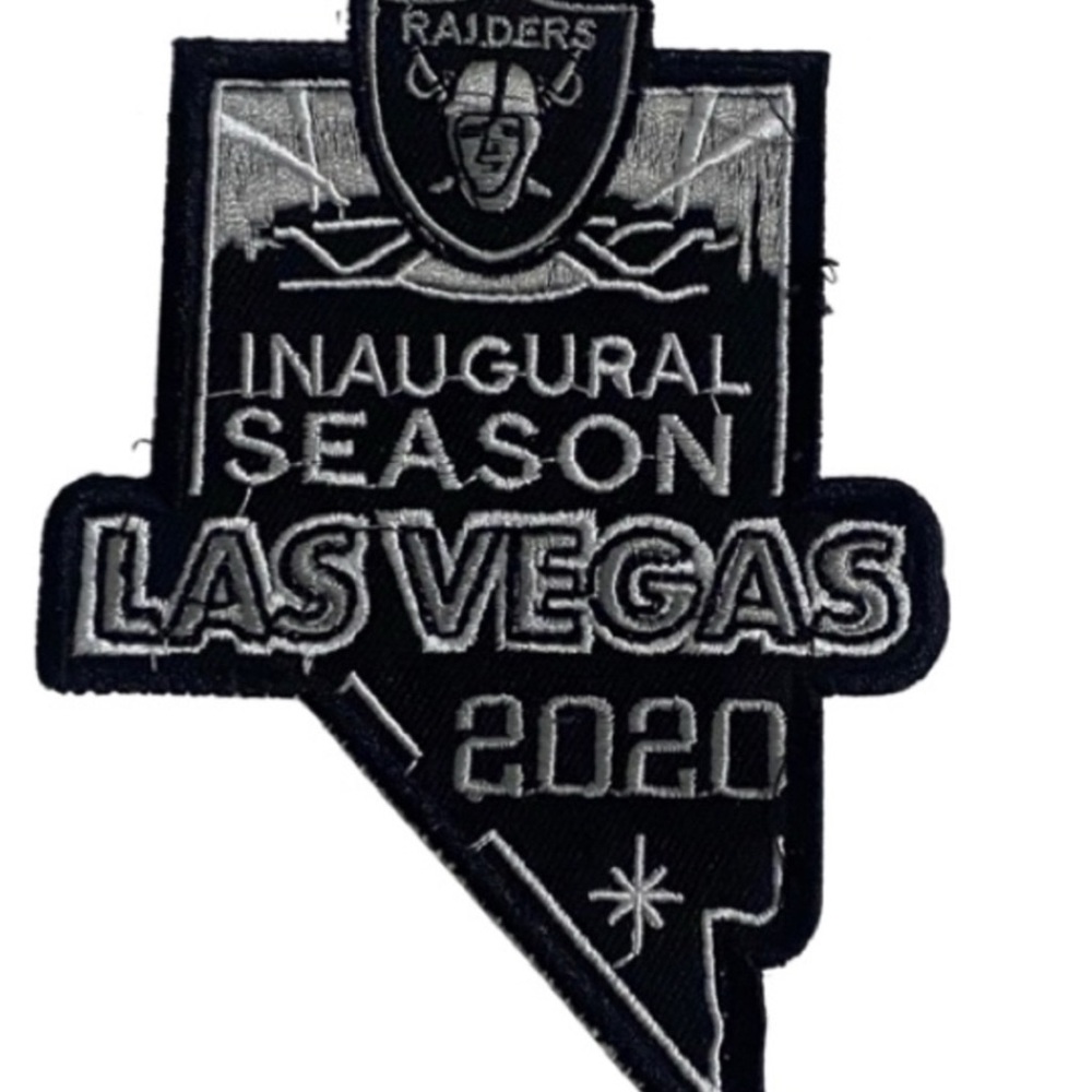 Las Vegas Raiders Inaugural Season Collectors Patch
